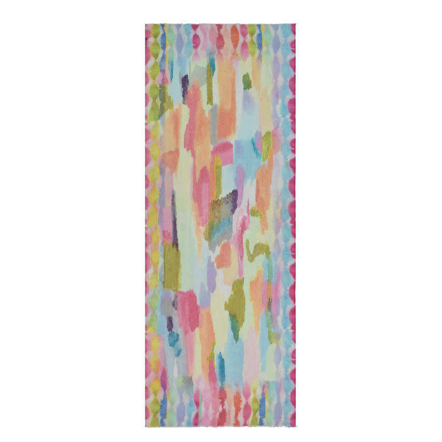 Spaulding Watercolor Pastel Scarf