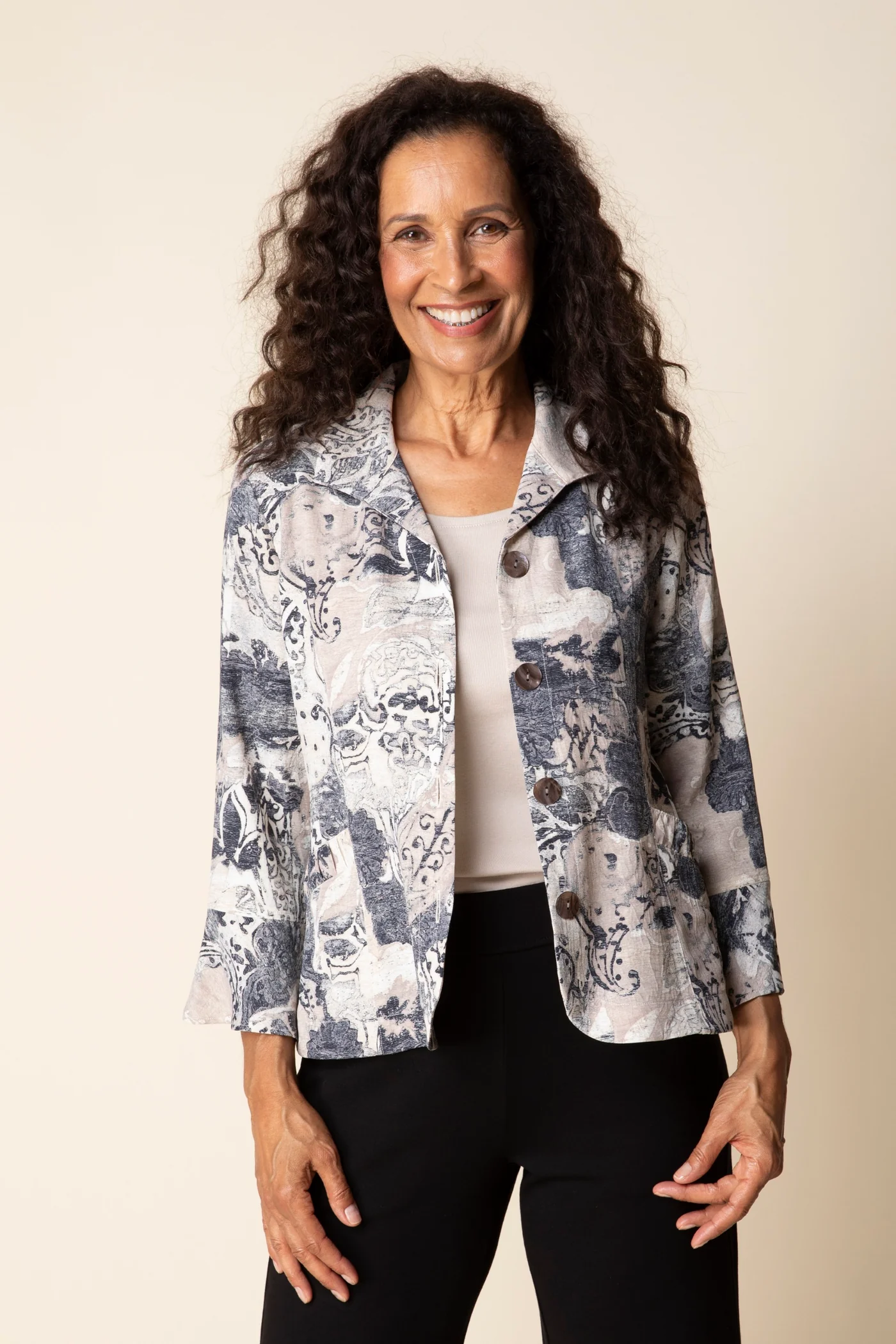 Destination Unknown Shirred Pocket Jacket