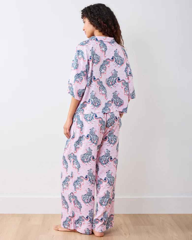 Tiger Queen Eco Satin Pajamas