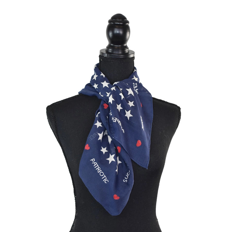 American Cotton Square Scarf