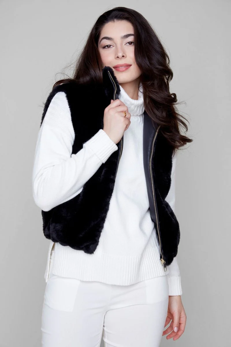 Faux Fur Vest