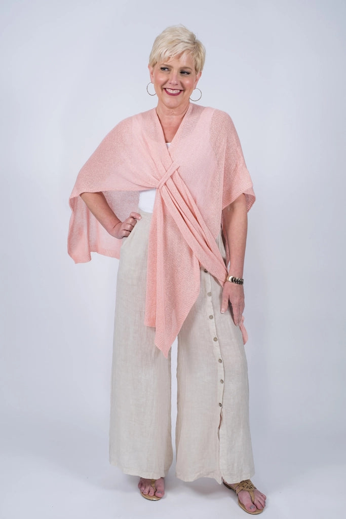 Aliya Mutli Way Cotton Wrap - Cherry Blossom
