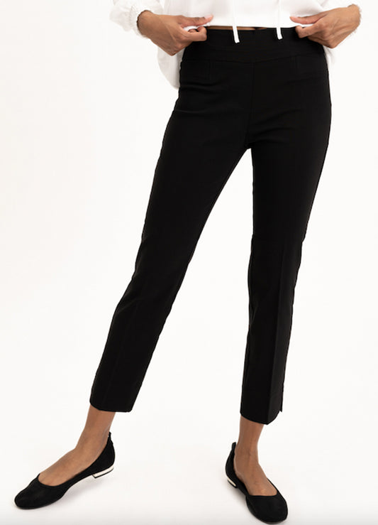 Cigarette Ankle Pant - Black