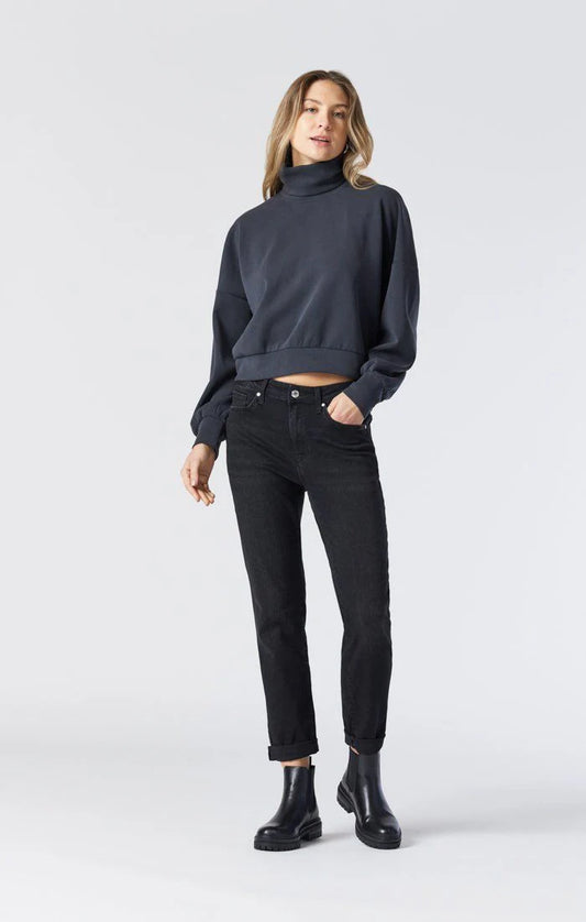 Kathleen Black Feather Blue