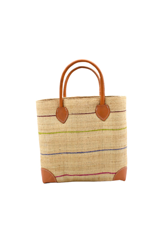 Augustine Straw Basket Bag