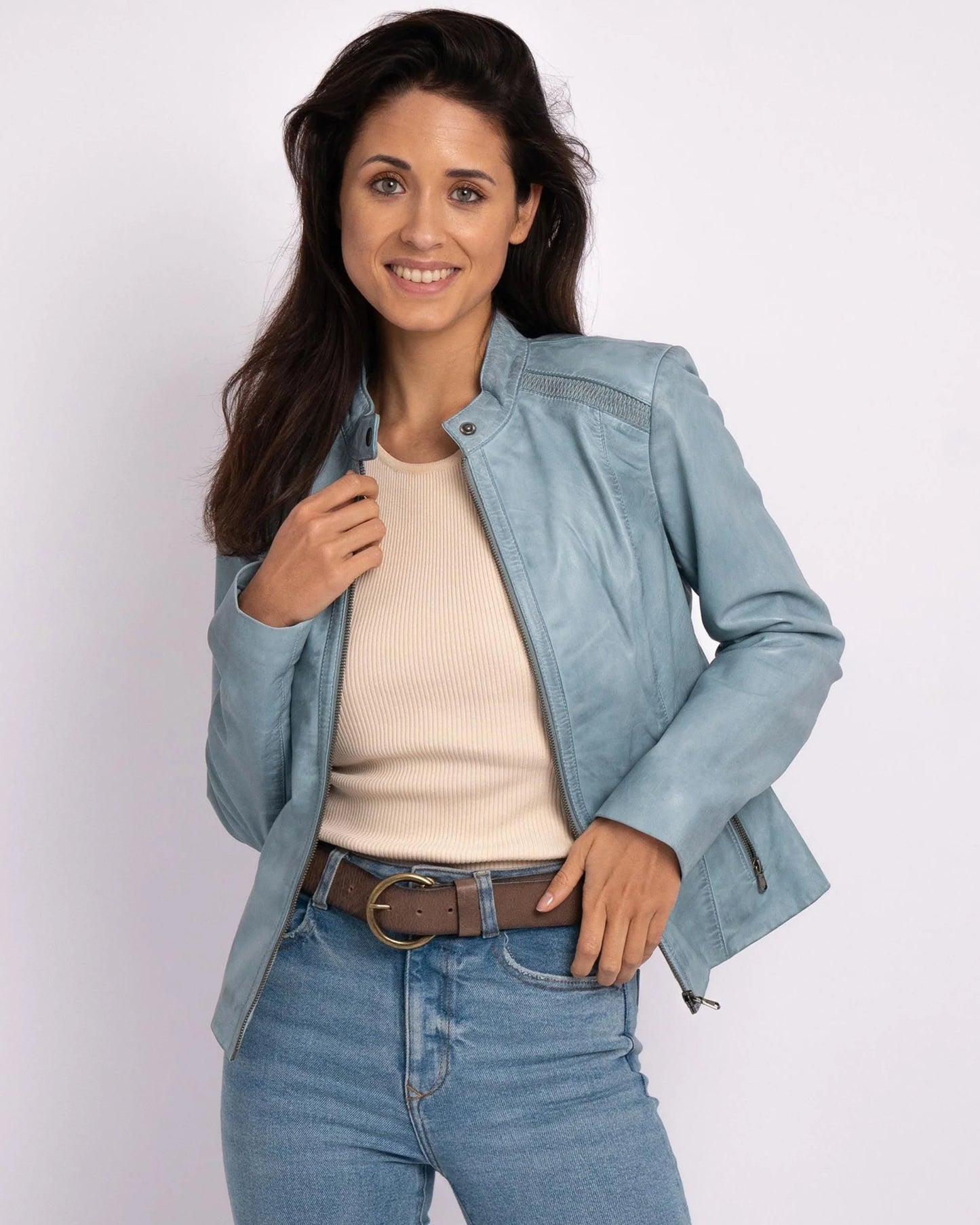 Carmen Classic Leather Jacket
