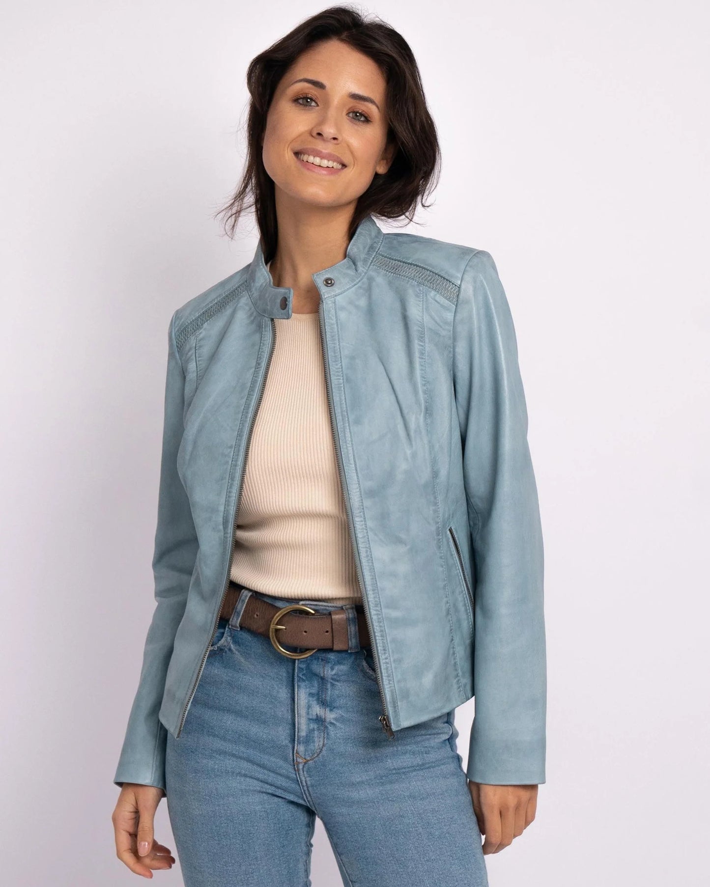 Carmen Classic Leather Jacket