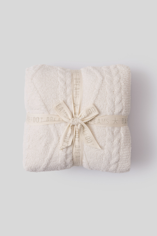 CozyChic Fisherman Cable Throw
