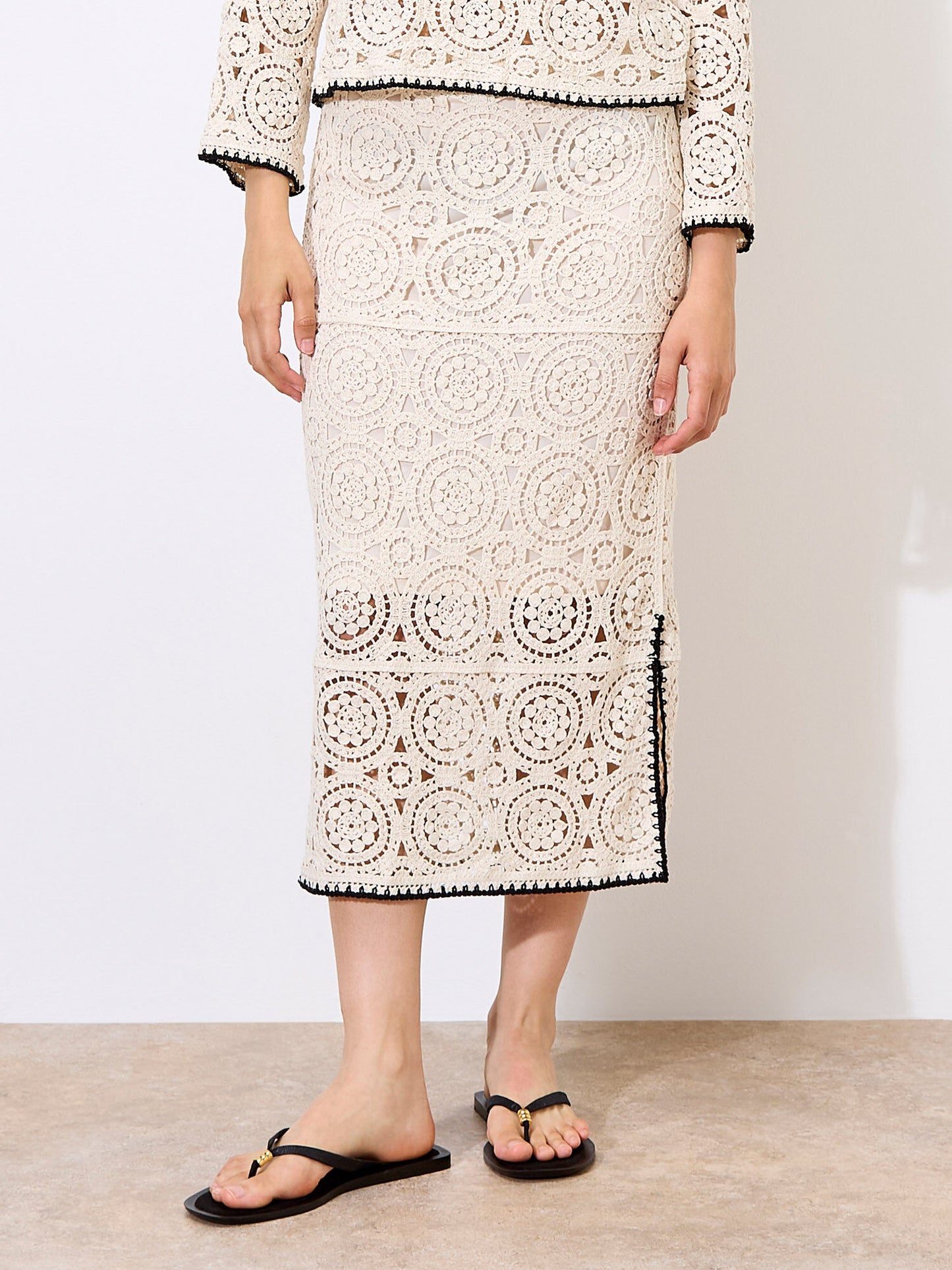 Crochet Midi Skirt