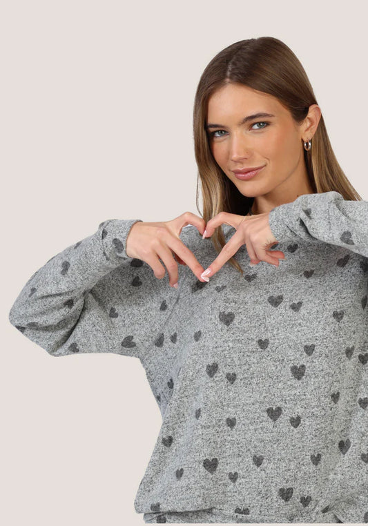 Cuddle Up Heart Top