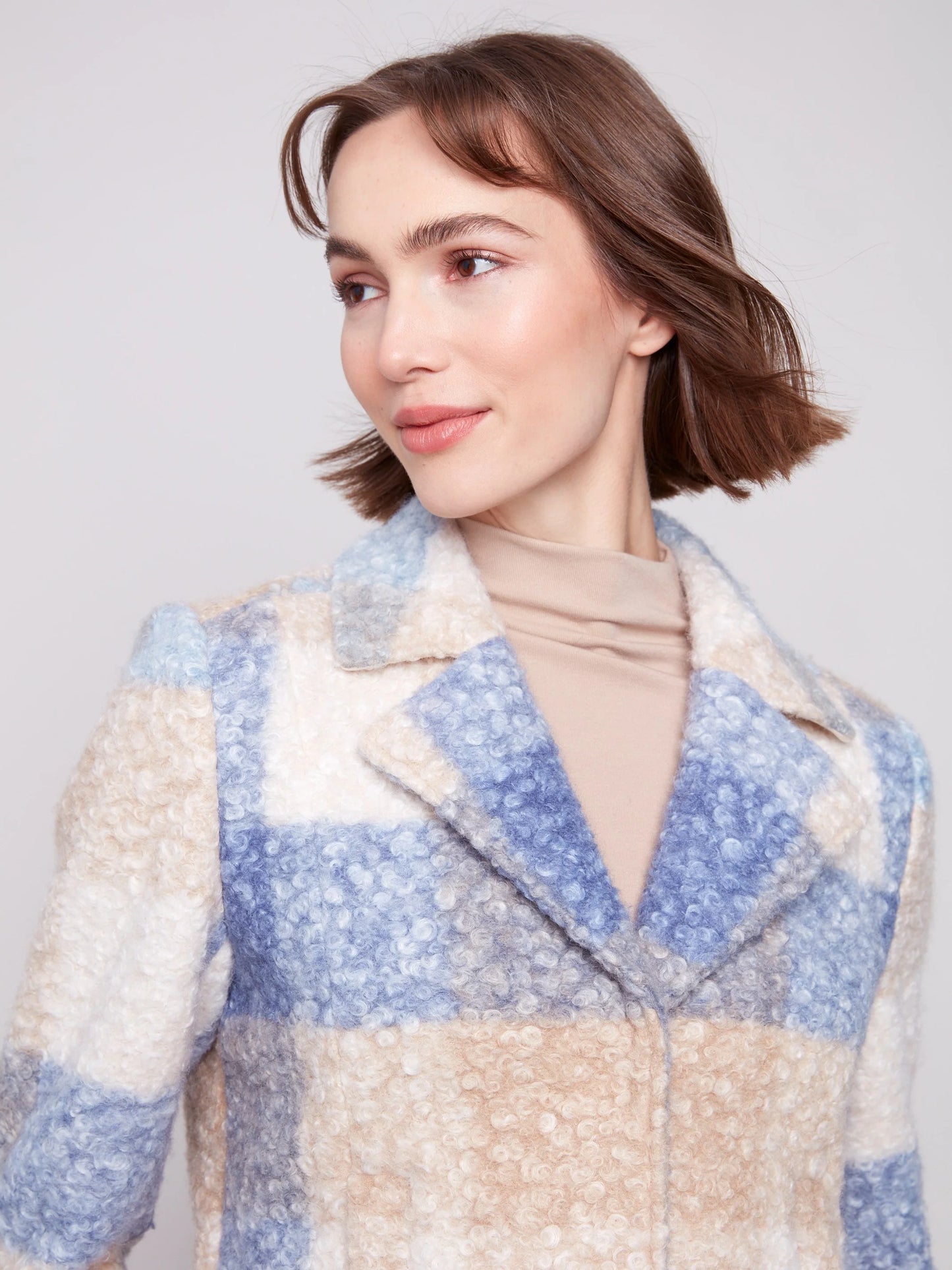 Plaid Boucle Jacket
