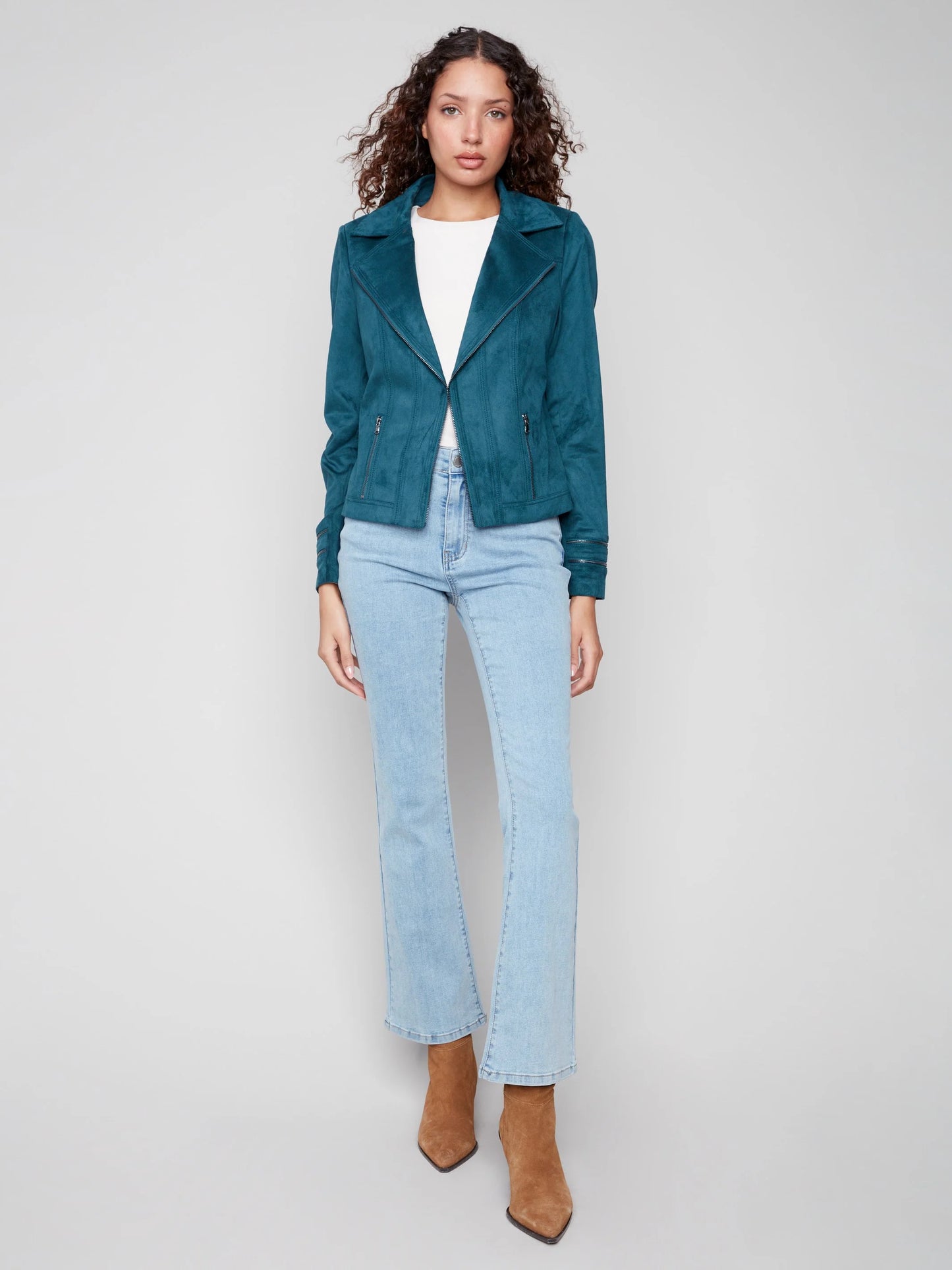 Vintage Faux Suede Jacket