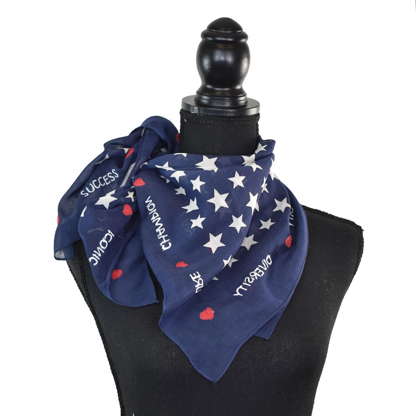 American Cotton Square Scarf