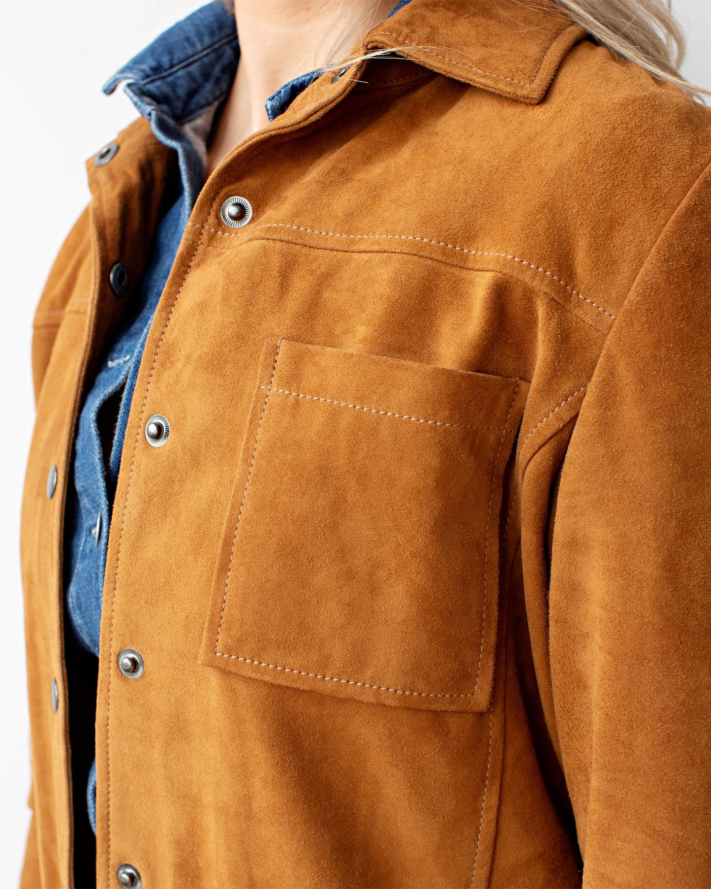 Dakota Suede Shirt Jacket