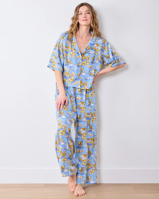 Palm Royal Pooches Eco Satin Set