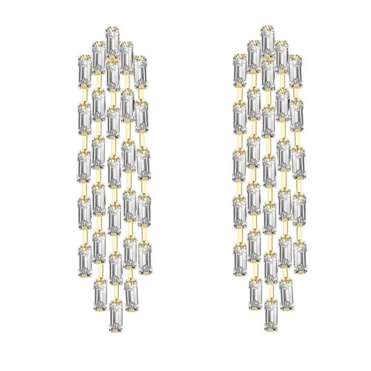 Astrid CZ Drop Earrings