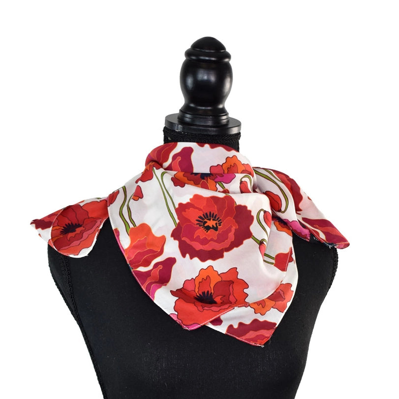 Marjorie Silk Square Scarf