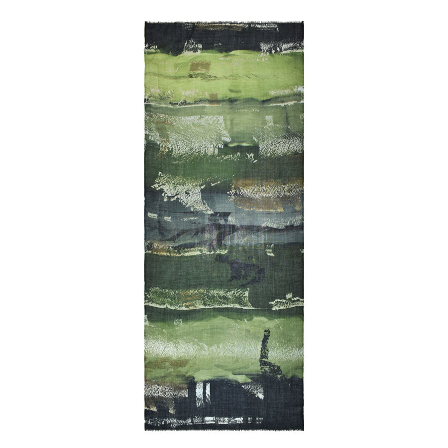 Brynlee Wool Scarf - Olive