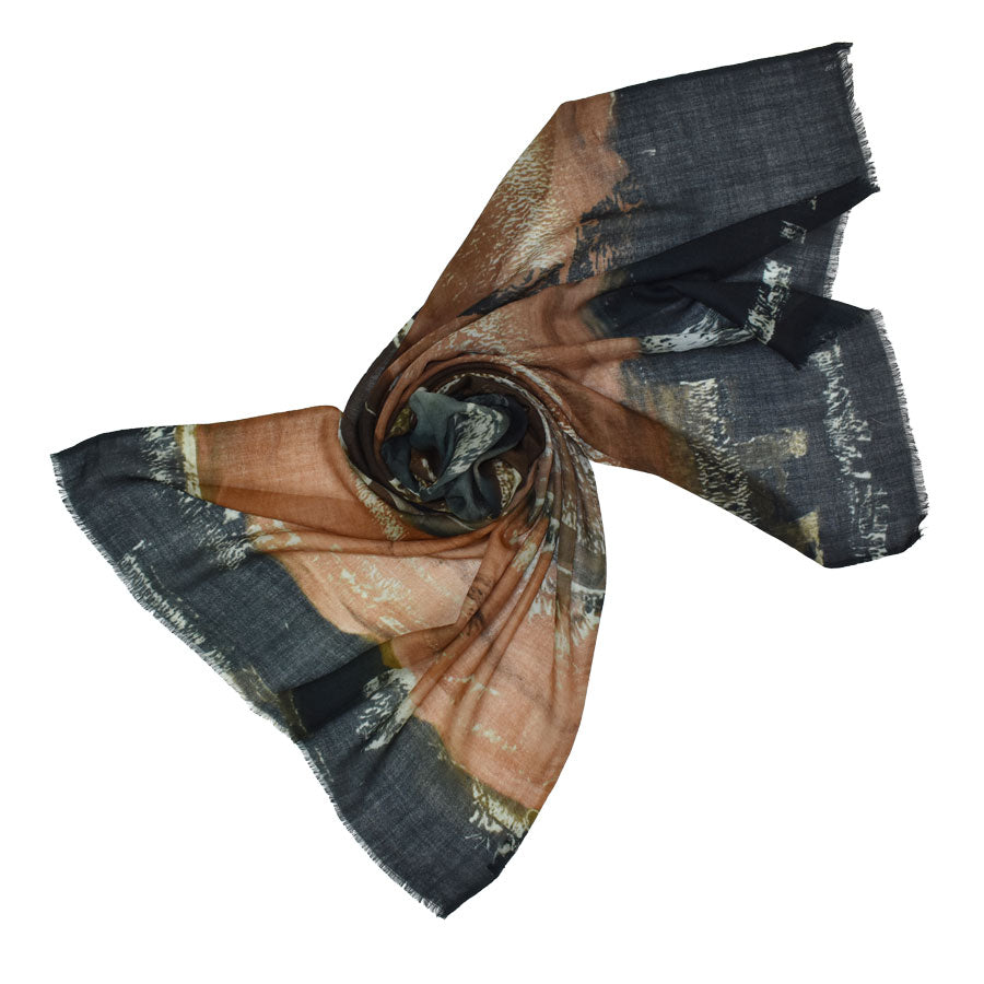 Brynlee Wool Scarf - Brown