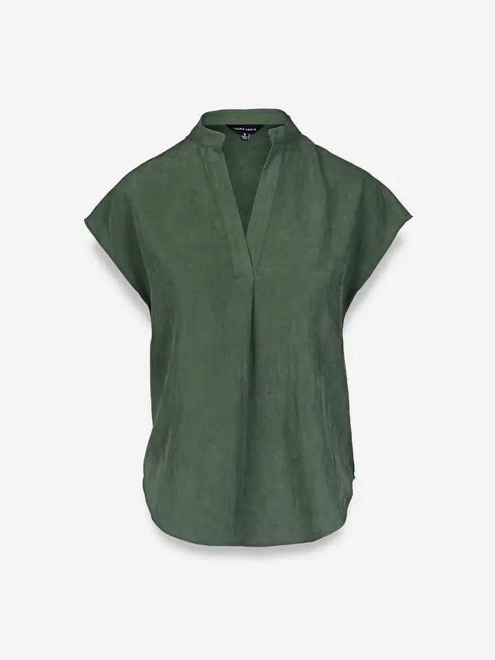 Soft Matte Drop Shoulder Blouse