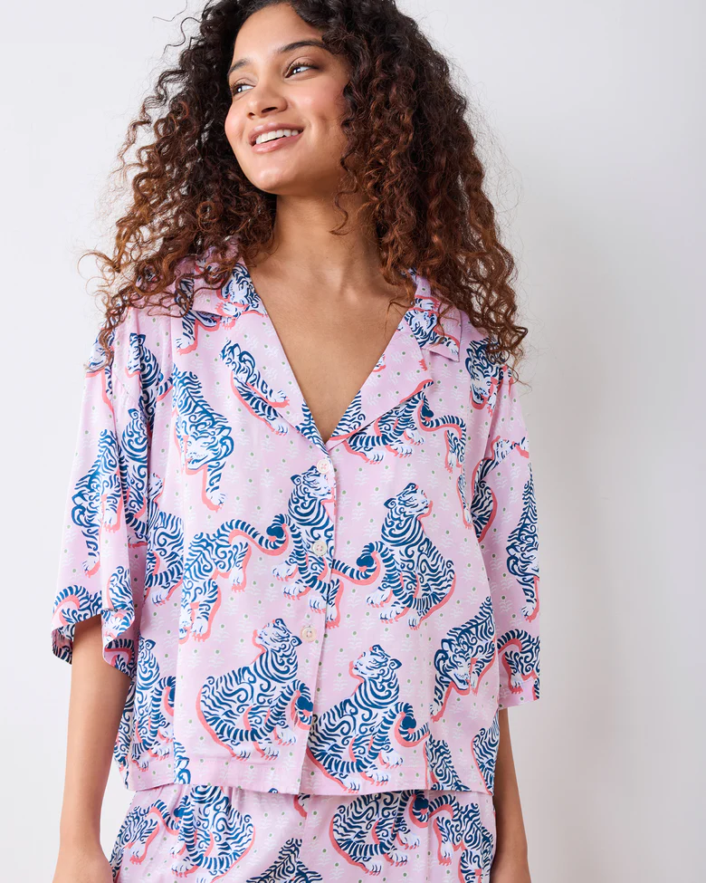 Tiger Queen Eco Satin Pajamas