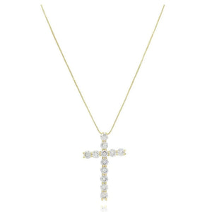 Faith Cross Pendant - Gold