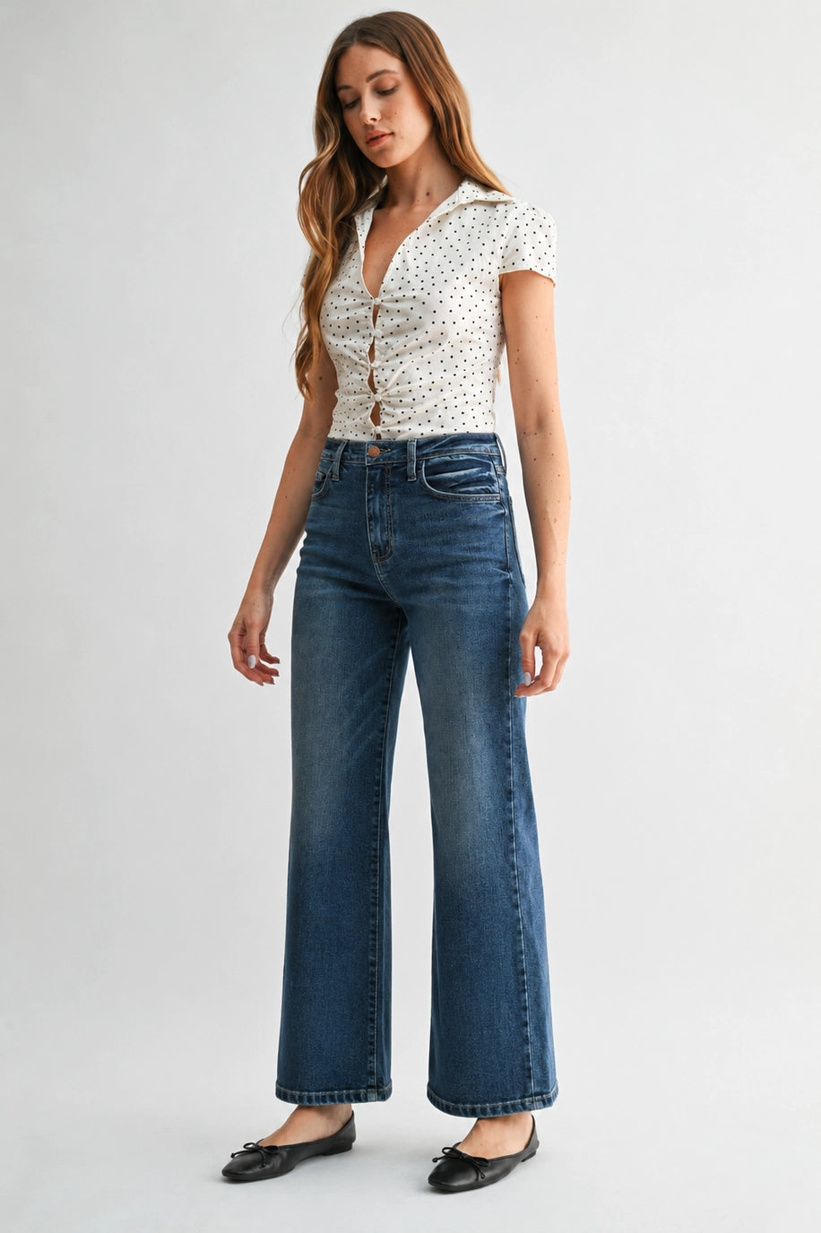 Paola Wide Leg Jean