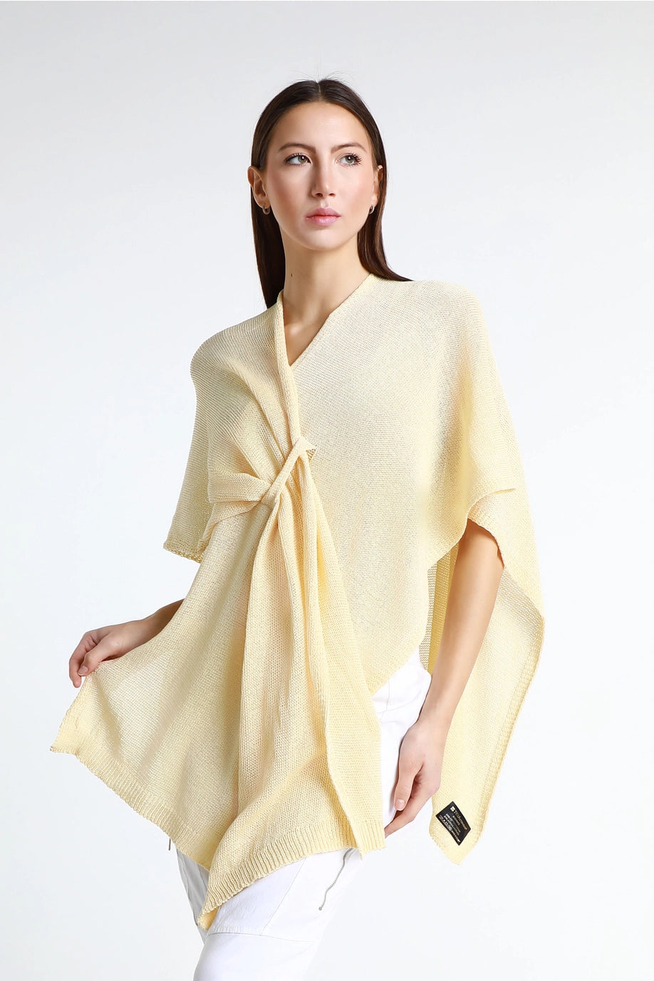 Aliya Mutli Way Cotton Wrap - Buttermilk
