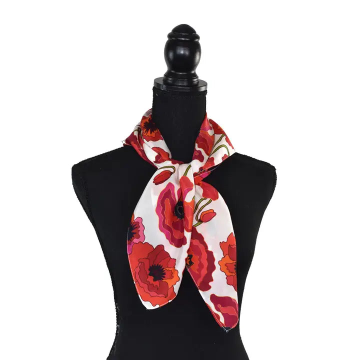 Marjorie Silk Square Scarf
