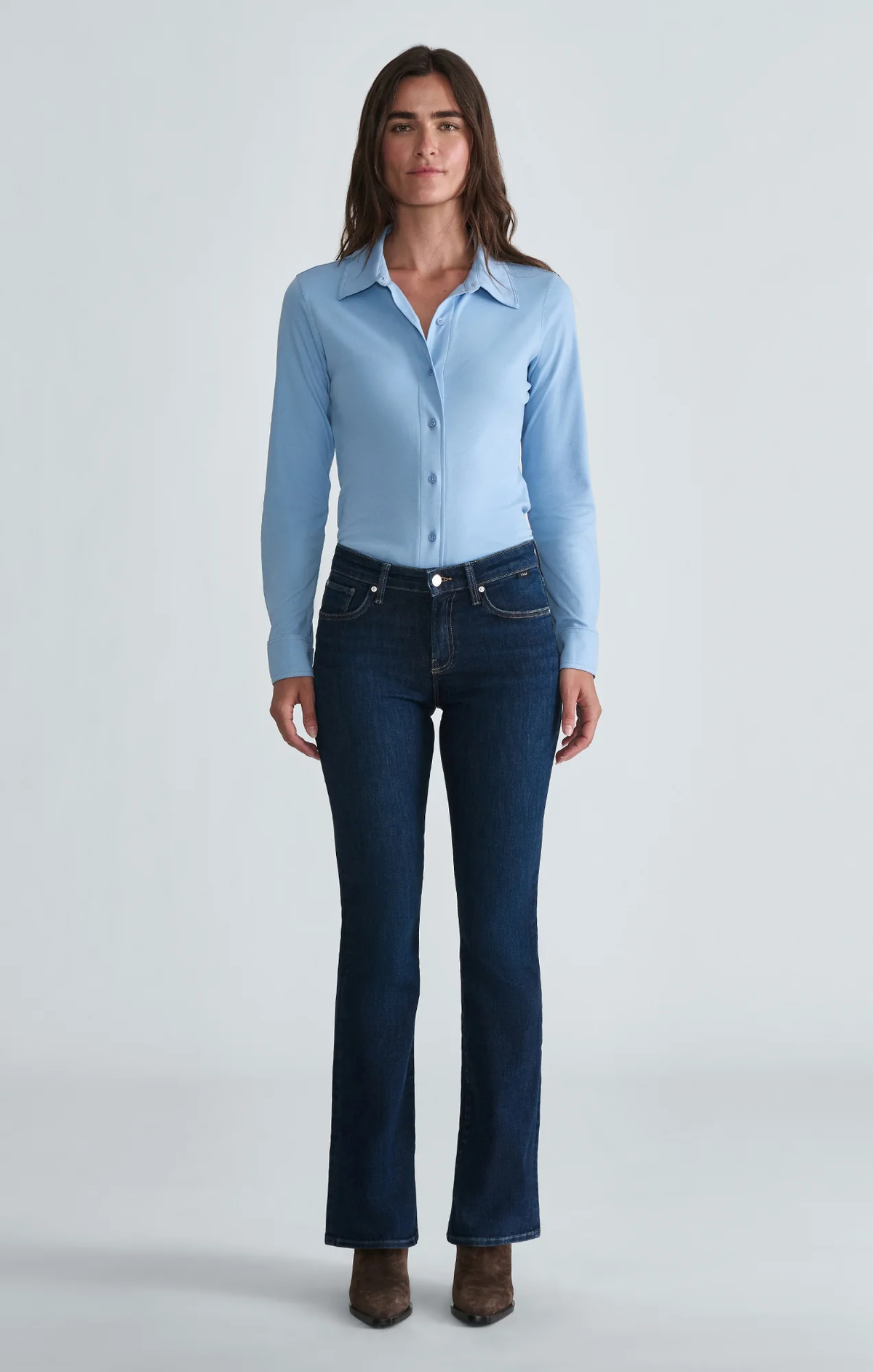 Molly Mid Rise Bootcut Jeans - 30"