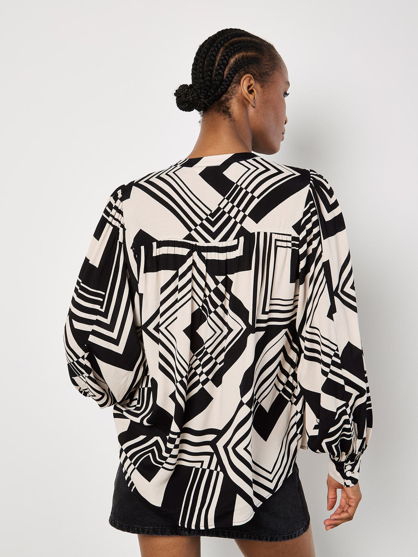Graphic Squares Shirt