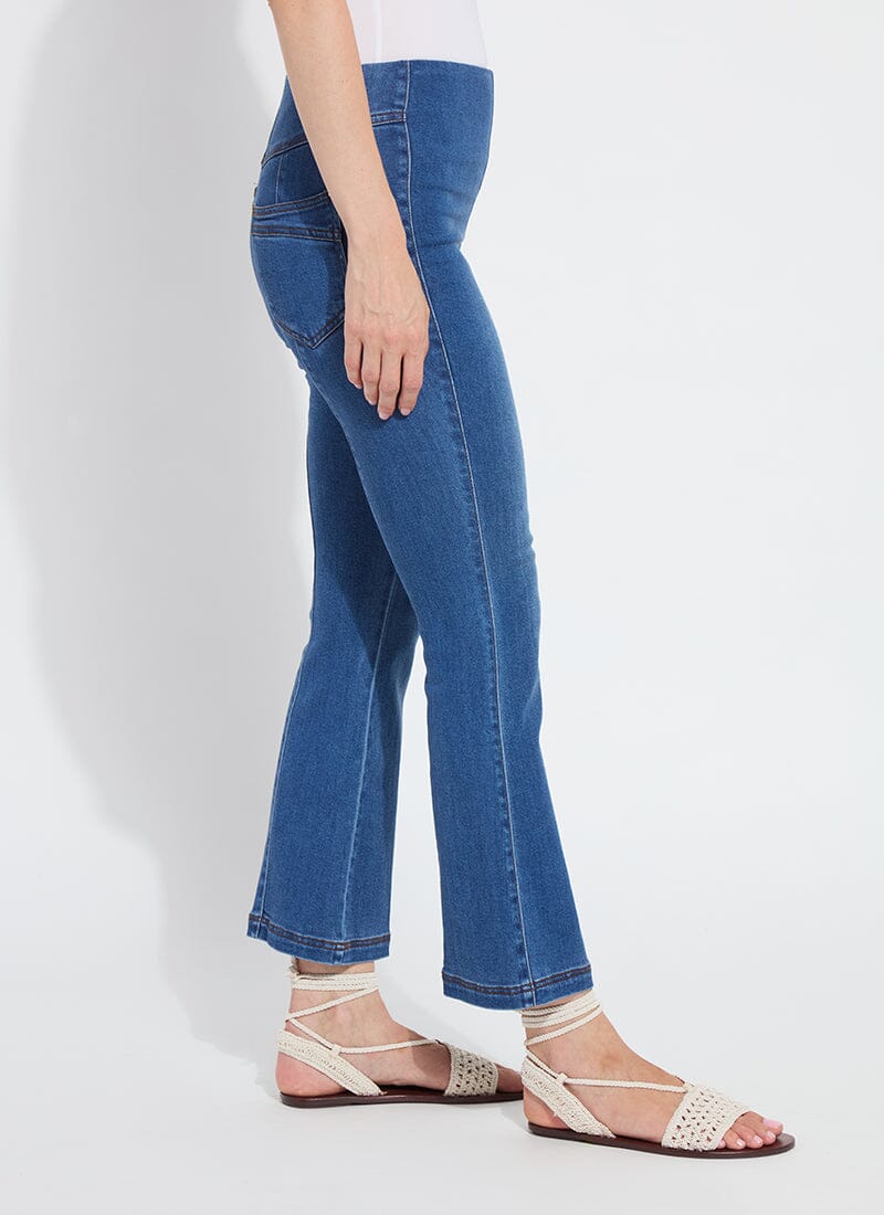 Jade Stretch Tencel Denim Flare