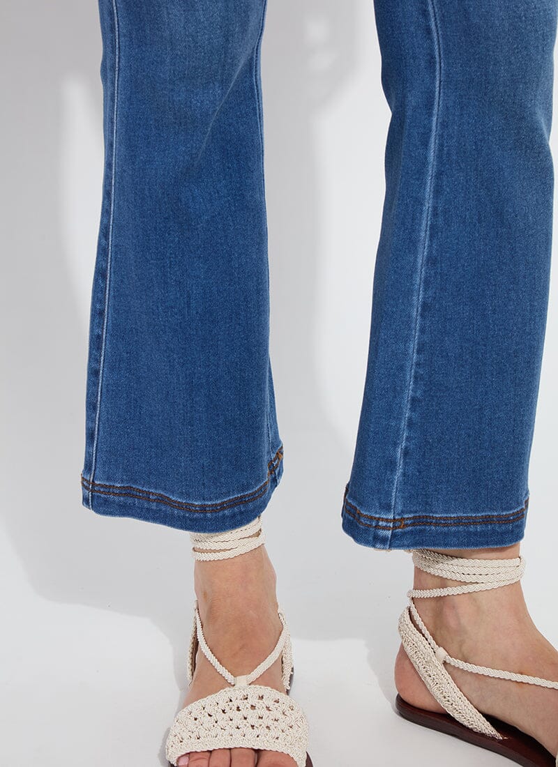 Jade Stretch Tencel Denim Flare