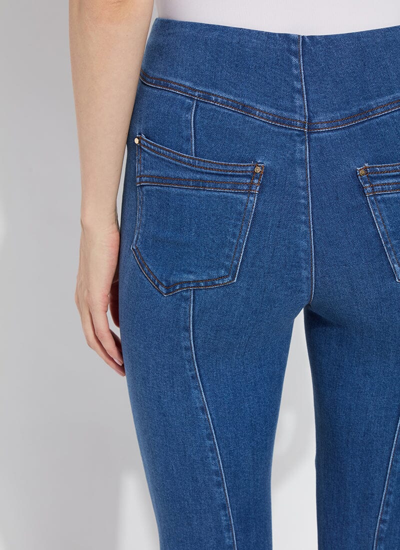 Jade Stretch Tencel Denim Flare