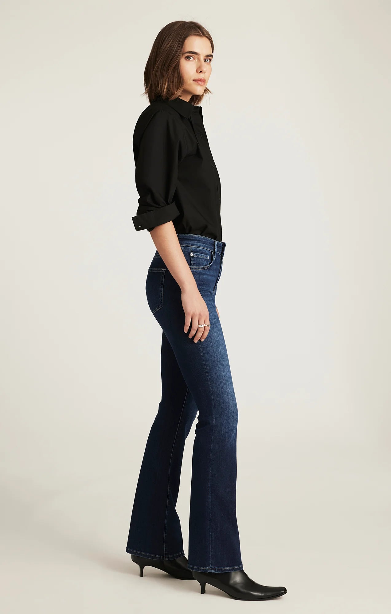 Molly Mid Rise Bootcut Jeans