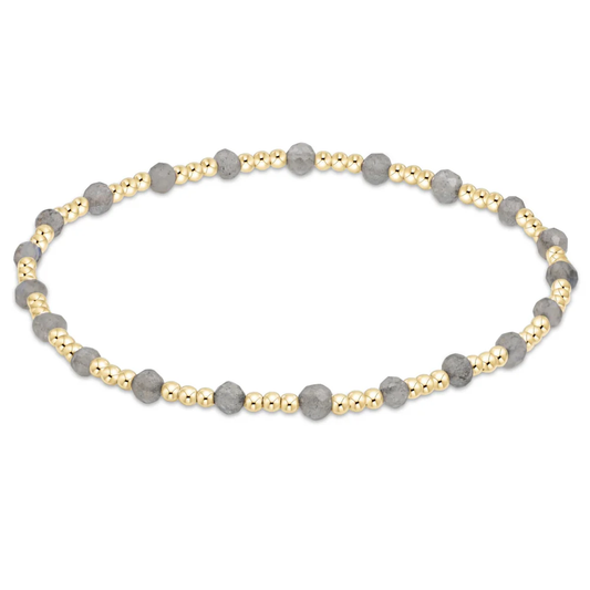 Gemstone Gold Sincerity Pattern 3mm - Labradorite
