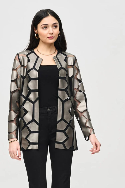 Laser-Cut with Mesh Jacket