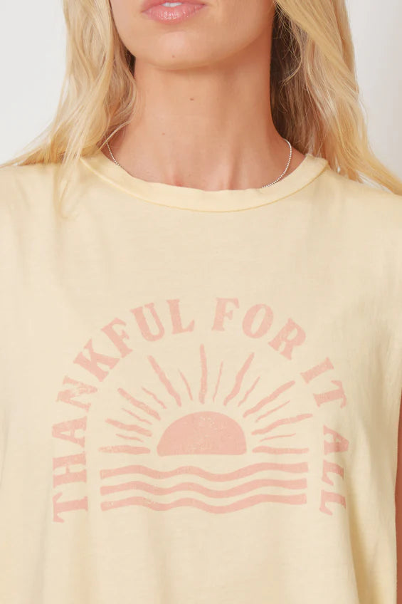 Lili Thankful for It All Tank Top