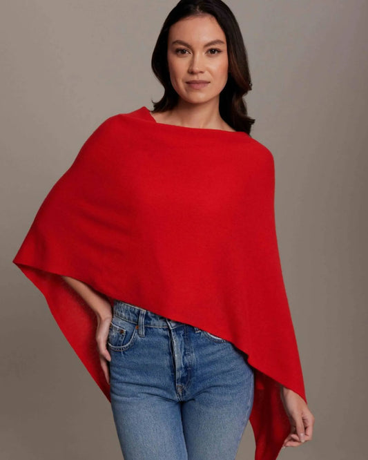 Cashmere Dress Topper Poncho
