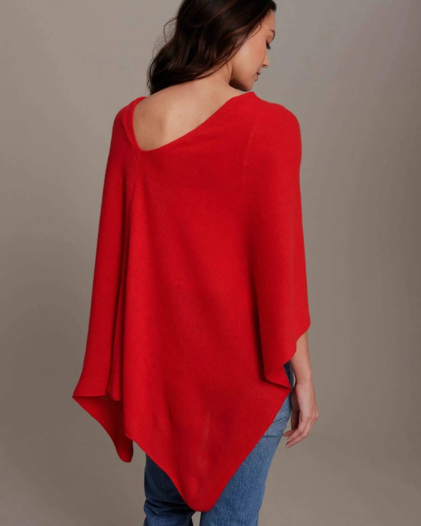 Cashmere Dress Topper Poncho