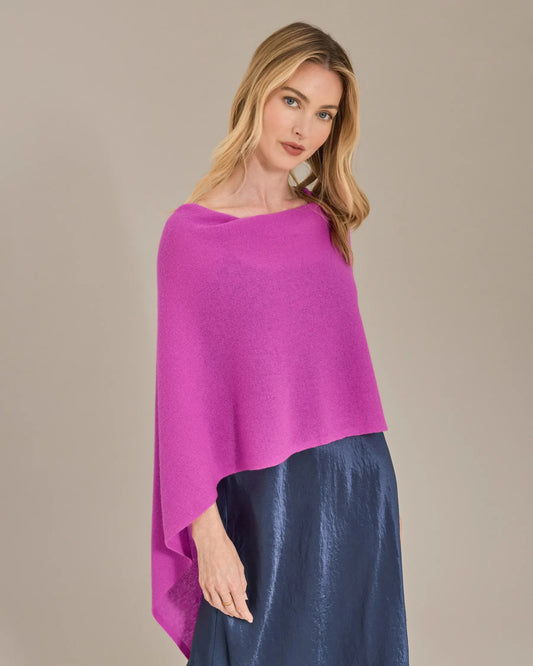Cashmere Dress Topper Poncho