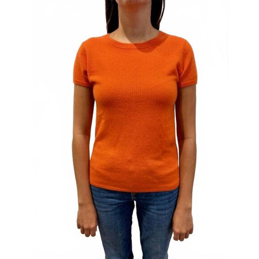 Short Sleeve Cashmere Tee