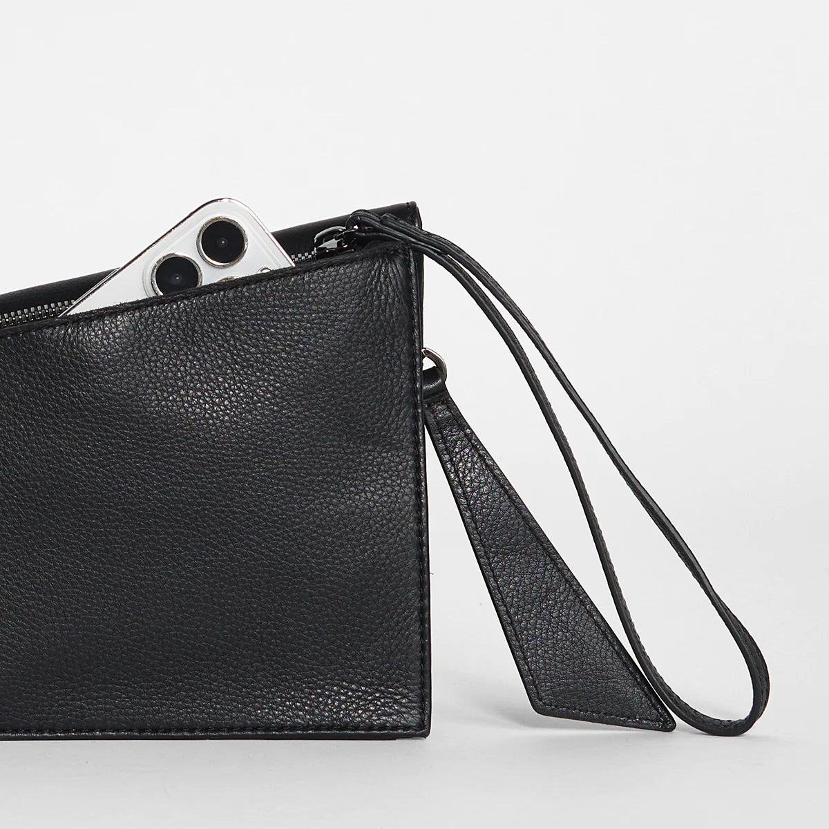 Curtis Crossbody Bag - Black Gunmetal