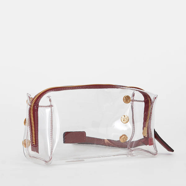 Make Up Clear Bag - Pomodoro Red