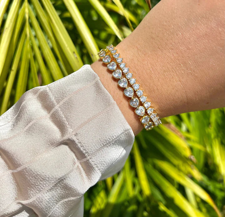 Melinda Tennis Bracelet 7"