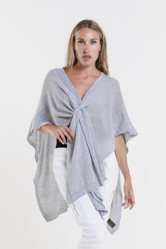 Aliya Mutli Way Cotton Wrap - Pearl
