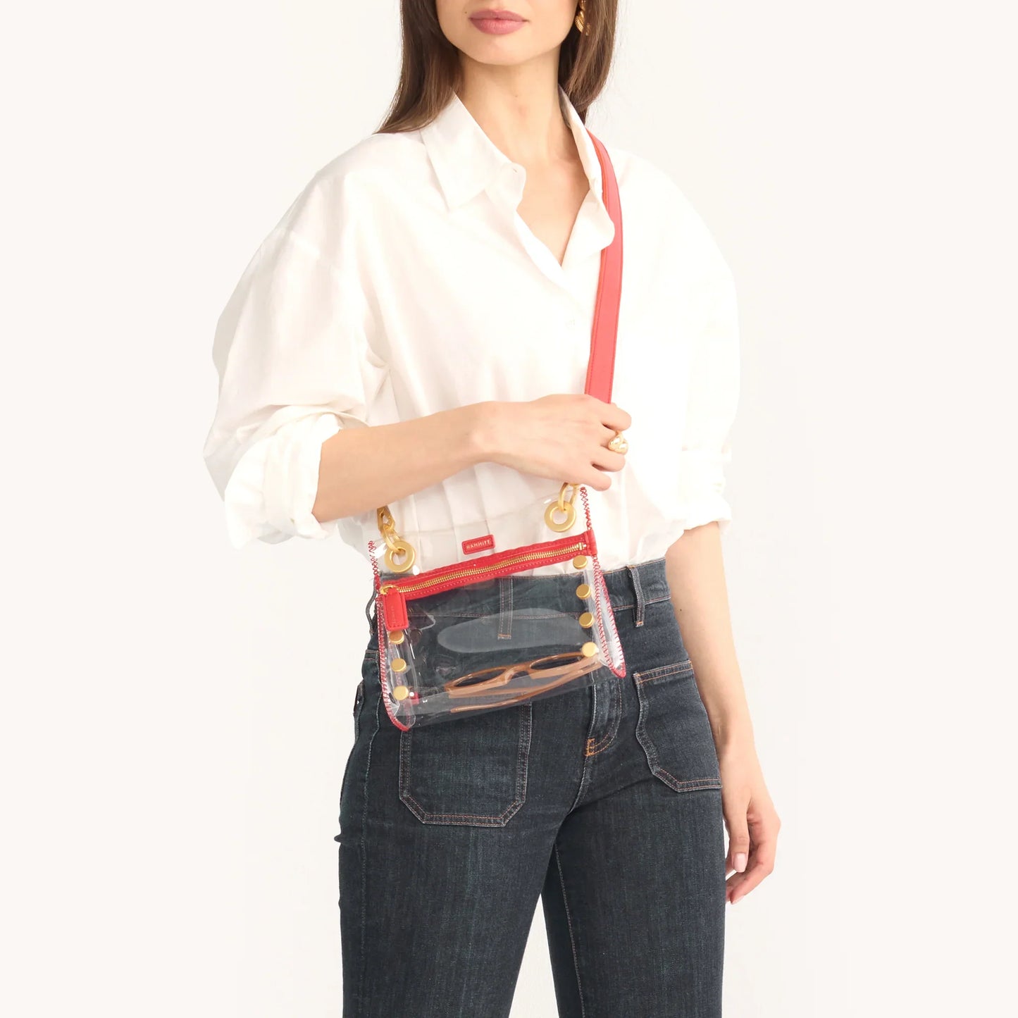 Tony Small Clear Crossbody