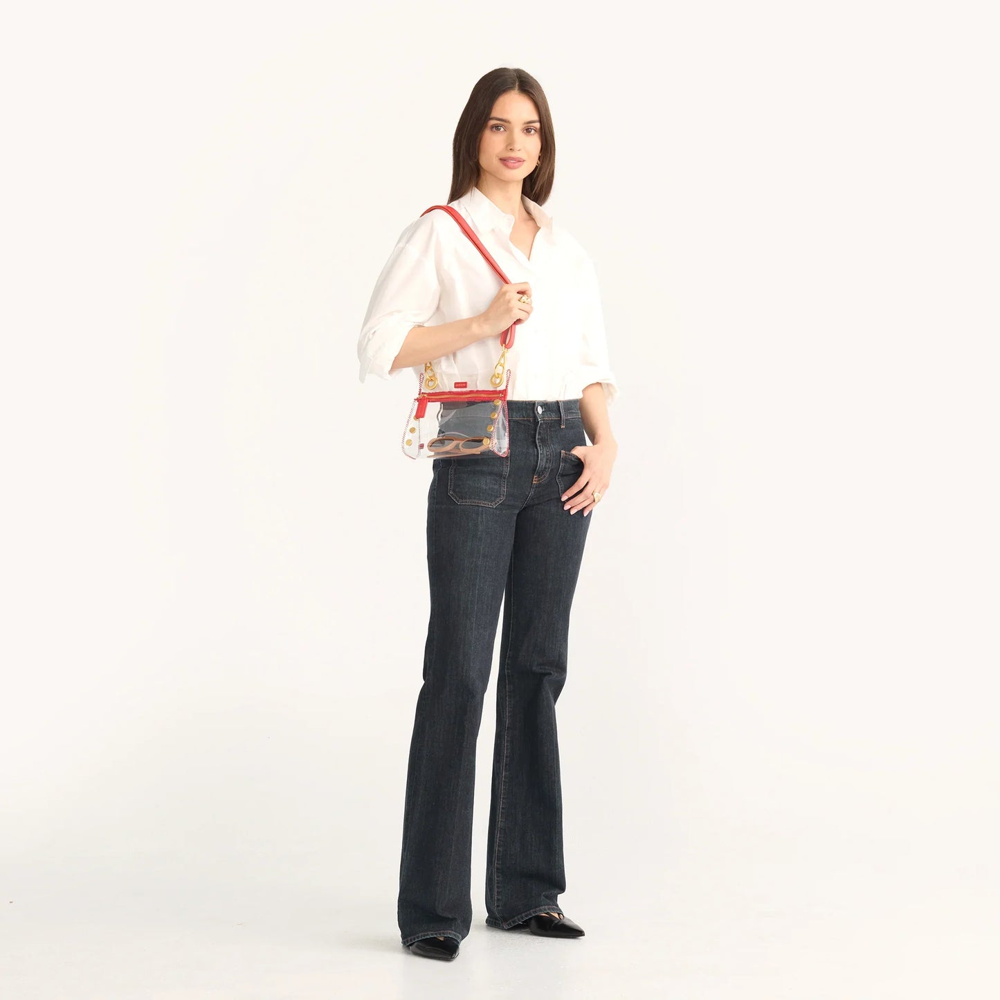 Tony Small Clear Crossbody