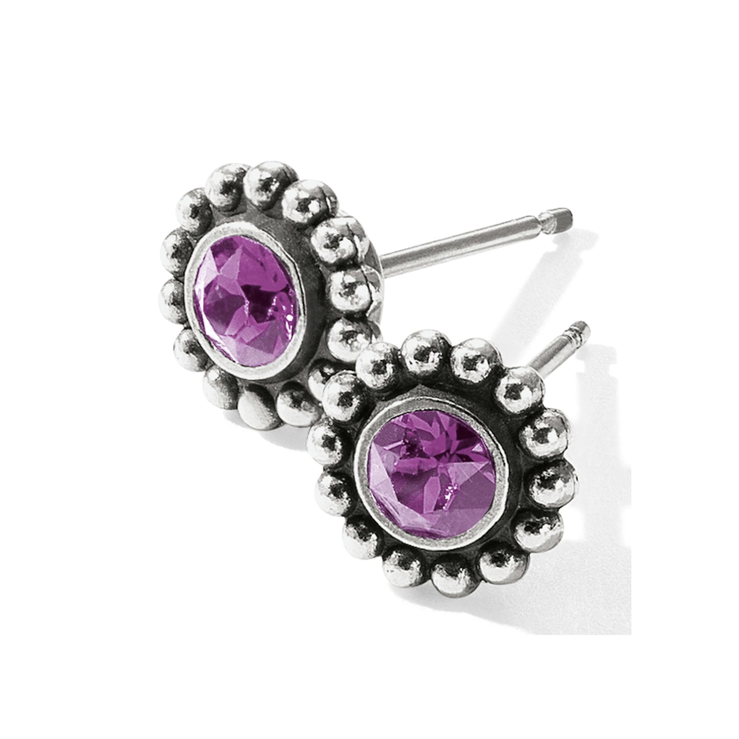 Twinkle Mini Post Earrings -  Amethyst