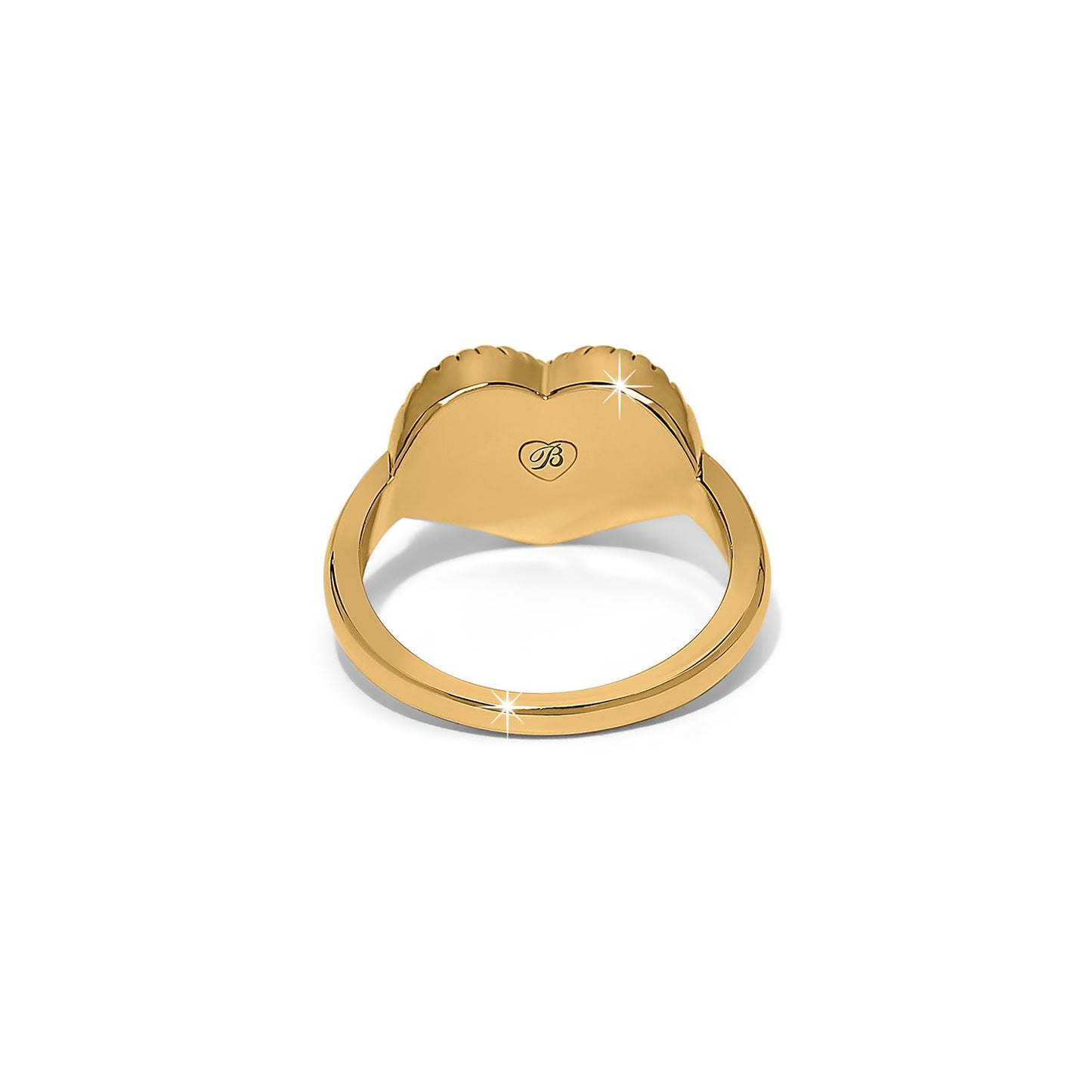 Illumina Celeste Heart Gold Ring